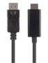 Lanberg CA-DPHD-11CC-0030-BK cambiador de género para cable DisplayPort HDMI Negro