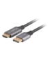 Lanberg CA-DPHD-20CU-0018-BK adaptador de cable de vídeo 1,8 m DisplayPort HDMI tipo A (Estándar) Negro, Plata