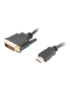 Lanberg CA-HDDV-20CU-0018-BK adaptador de cable de vídeo 1,8 m HDMI tipo A (Estándar) DVI-D Negro