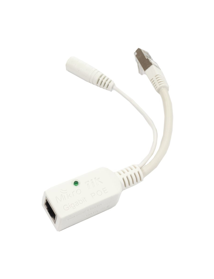 Mikrotik RBGPOE adaptador e inyector de PoE Gigabit Ethernet 48 V