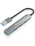 AISENS A106-0859 hub de interfaz USB 3.2 Gen 1 (3.1 Gen 1) Type-A 5000 Mbit/s
