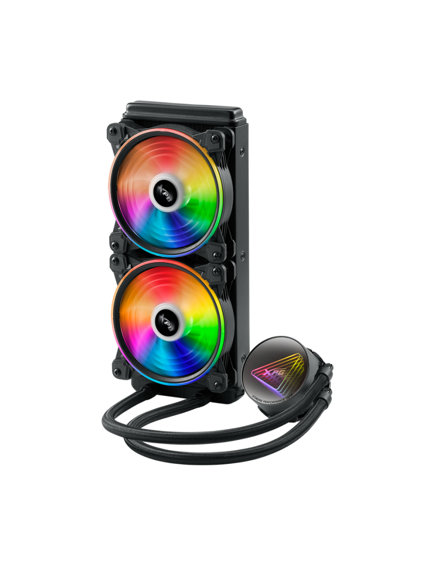 ADATA LEVANTE X 240 Procesador Sistema de refrigeración líquida todo en uno 12 cm Negro
