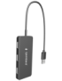 Gembird UHB-U2P4-04 hub de interfaz USB 2.0 480 Mbit/s Negro