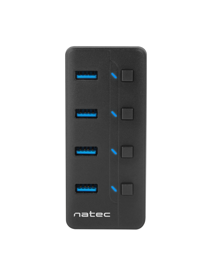 NATEC MANTIS USB 2.0 Type-B 5000 Mbit/s Negro