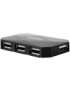 NATEC NHU-0647 hub de interfaz USB 2.0 480 Mbit/s Negro