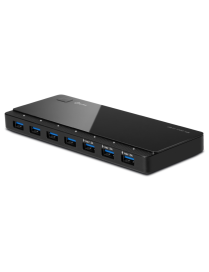 TP-Link UH700 hub de interfaz USB 3.2 Gen 1 (3.1 Gen 1) Micro-B 5000 Mbit/s Negro