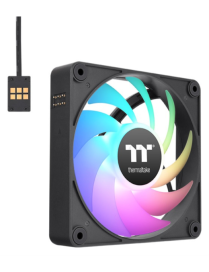 Thermaltake CT120 EX ARGB Carcasa del ordenador Ventilador 12 cm Negro, Blanco 3 pieza(s)