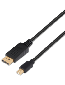 AISENS A124-0131 cable DisplayPort 2 m Mini DisplayPort Negro