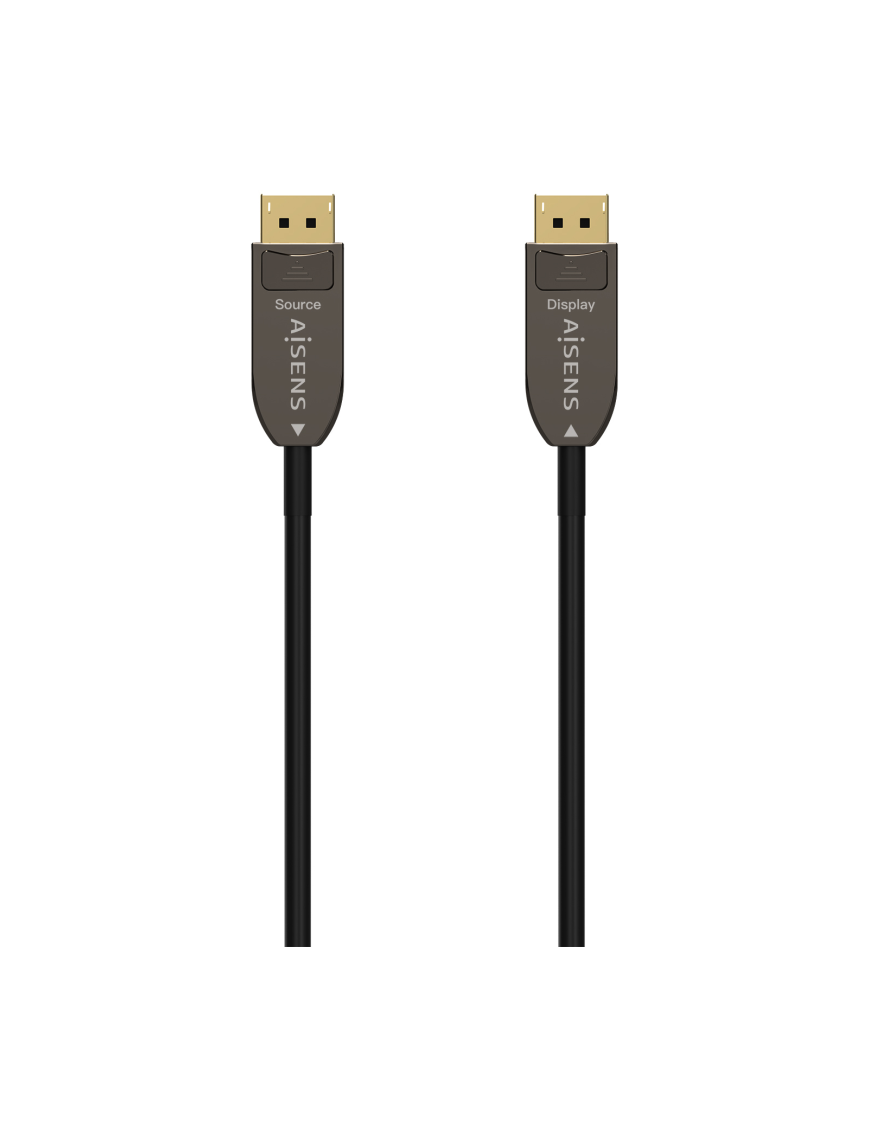 AISENS A155-0608 cable DisplayPort 20 m Negro