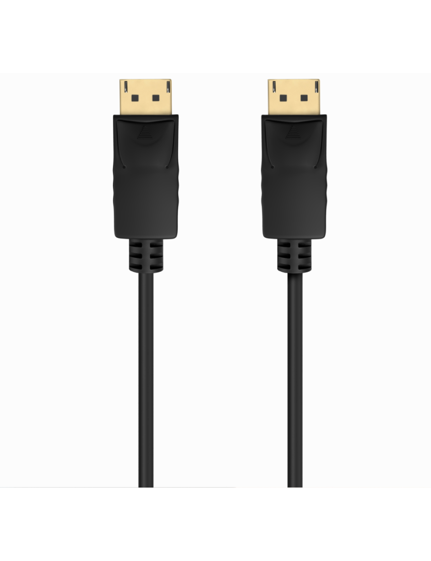 AISENS Cable DISPLAYPORT V1.2 CCS 4K@60Hz, DP/M-DP/M, Negro, 0.5m