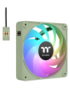 Thermaltake CL-F196-PL12MG-A sistema de refrigeración para ordenador Carcasa del ordenador Ventilador 12 cm Verde 3 pieza(s)