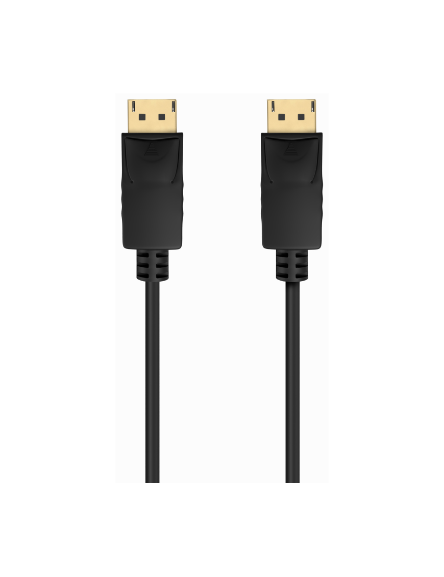 AISENS Cable DISPLAYPORT V1.2 CCS 4K@60Hz, DP/M-DP/M, Negro, 5.0m