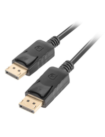 Lanberg CA-DPDP-10CC-0005-BK cable DisplayPort 0,5 m Negro