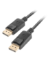 Lanberg CA-DPDP-10CC-0005-BK cable DisplayPort 0,5 m Negro
