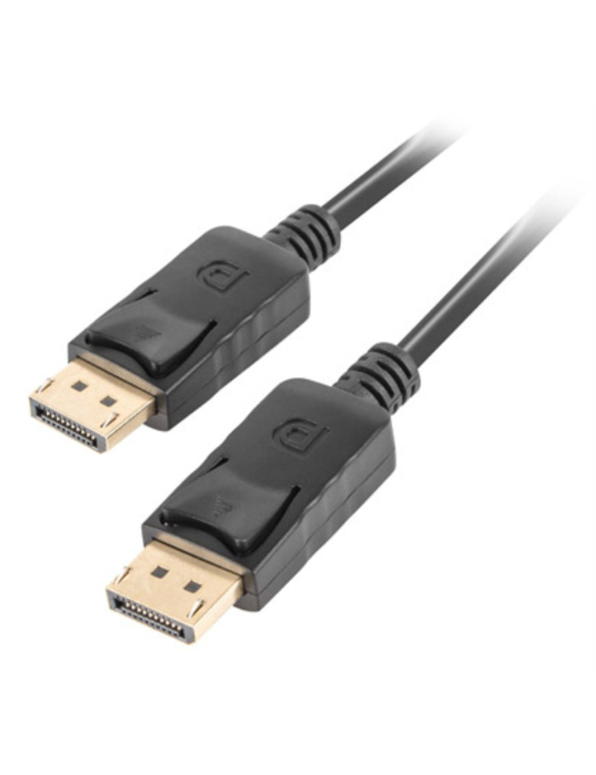 Lanberg CA-DPDP-10CC-0018-BK cable DisplayPort 1,8 m Negro