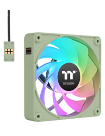 Thermaltake CL-F198-PL12MG-A sistema de refrigeración para ordenador Carcasa del ordenador Ventilador 12 cm Verde 3 pieza(s)