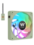 Thermaltake CL-F198-PL12MG-A sistema de refrigeración para ordenador Carcasa del ordenador Ventilador 12 cm Verde 3 pieza(s)