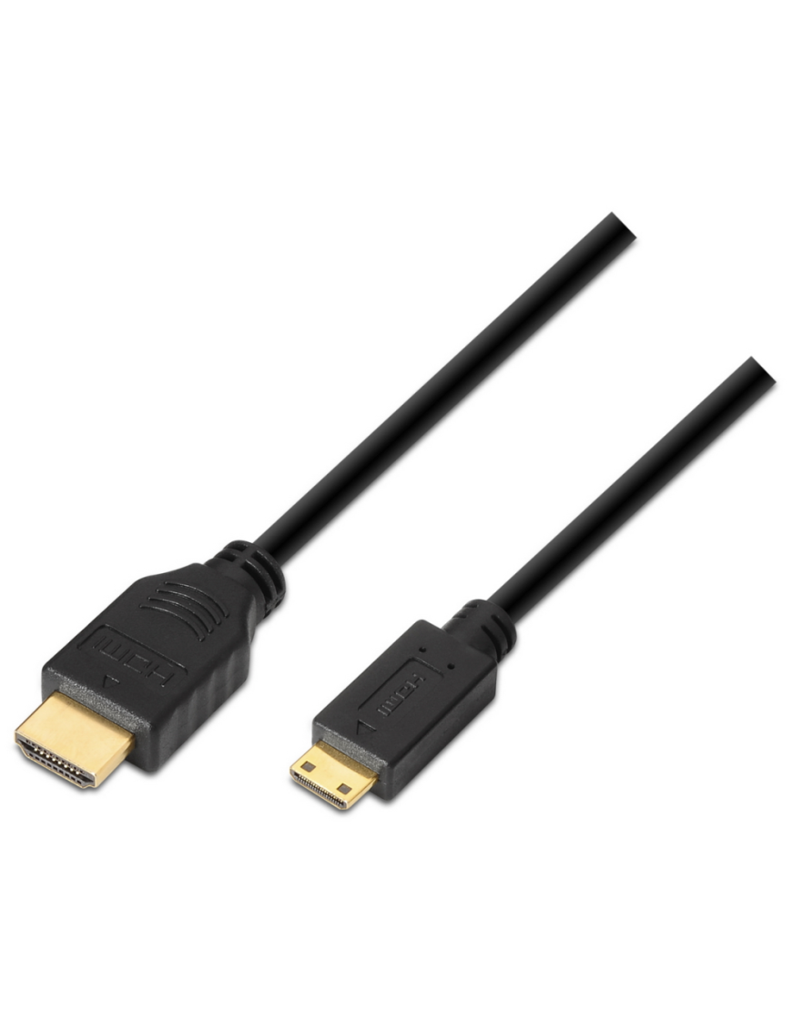 AISENS A119-0115 cable HDMI 3 m HDMI tipo A (Estándar) HDMI Type C (Mini) Negro