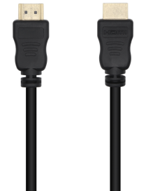 AISENS Cable HDMI V1.4 Alta Velocidad 14+1 CCS, A/M-A/M, Negro, 2.0m