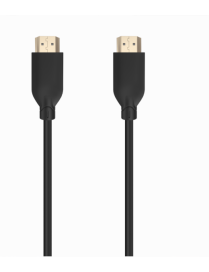 AISENS Cable HDMI V2.0 CCS Premium Alta Velocidad / Hec 4K@60Hz 18Gbps, A/M-A/M, Negro, 0.5m