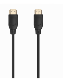 AISENS Cable HDMI V2.0 Premium Alta Velocidad / Hec 4K@60Hz 18Gbps, A/M-A/M, Negro, 1.5m