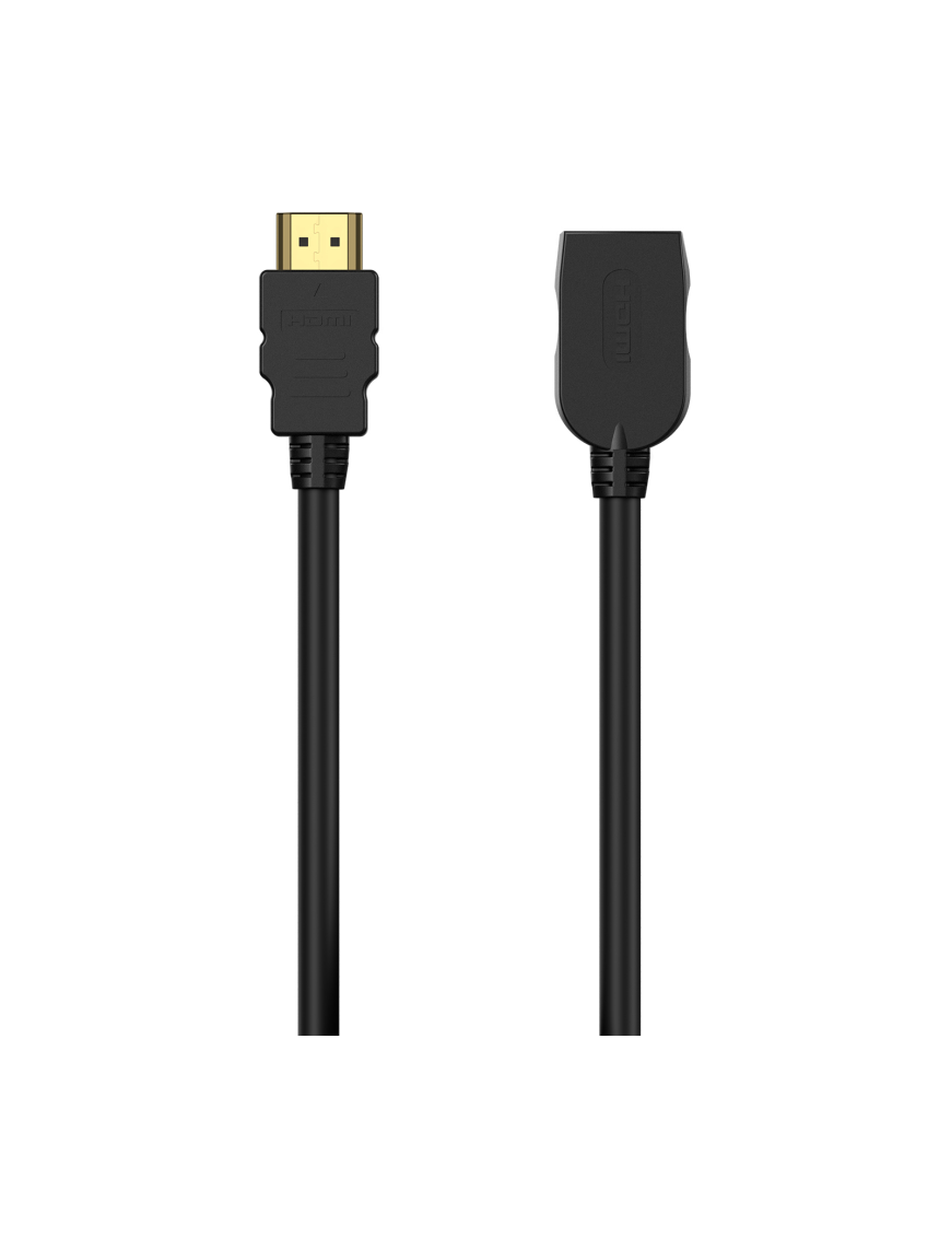 AISENS Cable HDMI V2.0 Prolongador Premium Alta Velocidad / Hec 4K@60Hz 18Gbps, A/M-A/H, Negro, 2.0M