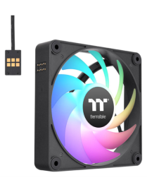 Thermaltake CL-F182-PL14SW-A sistema de refrigeración para ordenador Carcasa del ordenador Ventilador 14 cm Negro 3 pieza(s)
