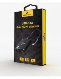 Gembird A-CM-HDMIF2-01 cable HDMI 0,15 m HDMI Type C (Mini) Negro