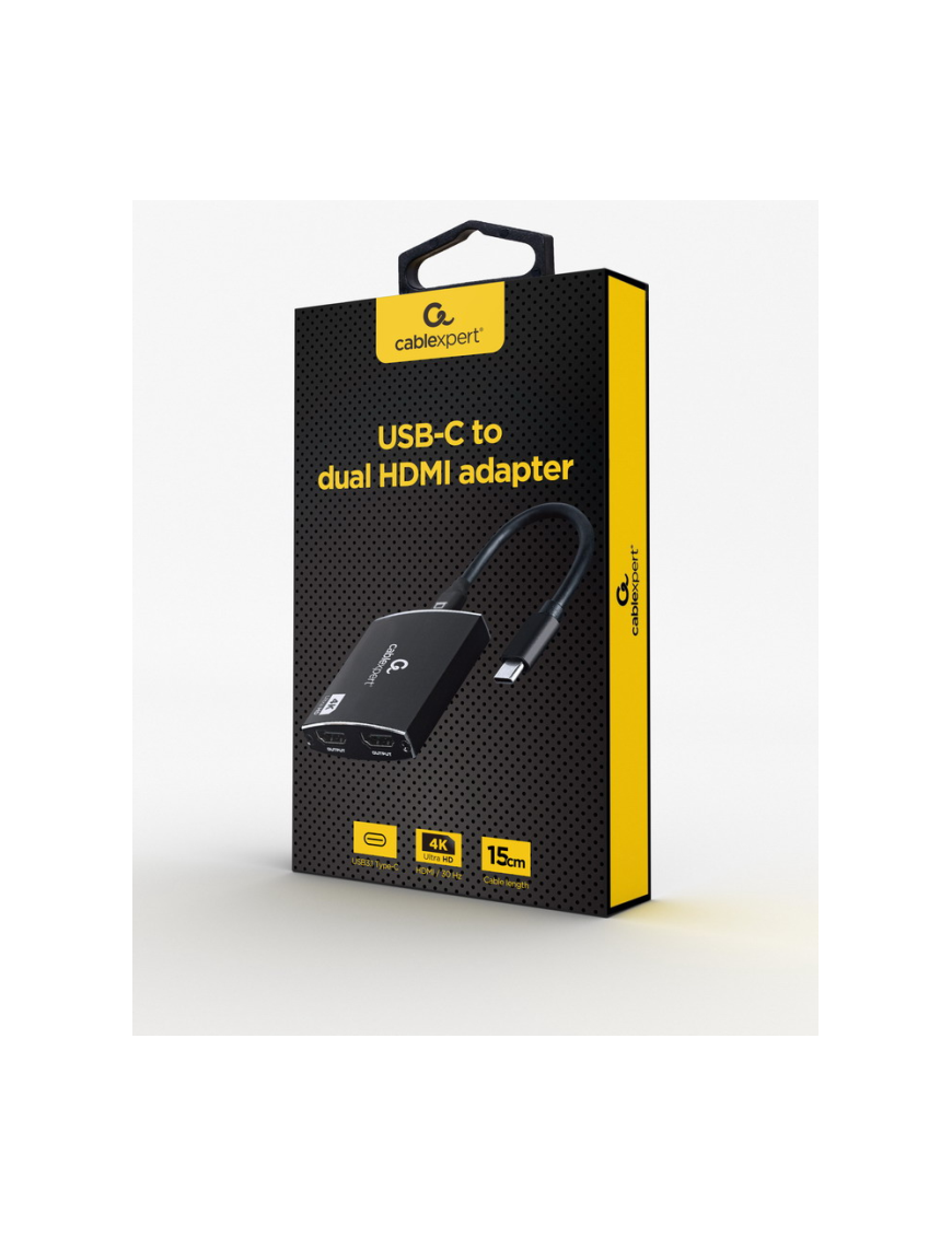 Gembird A-CM-HDMIF2-01 cable HDMI 0,15 m HDMI Type C (Mini) Negro