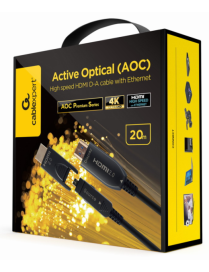 Gembird CCAP-HDMIDD-AOC-30M cable HDMI HDMI Type-A/HDMI Type-D Negro