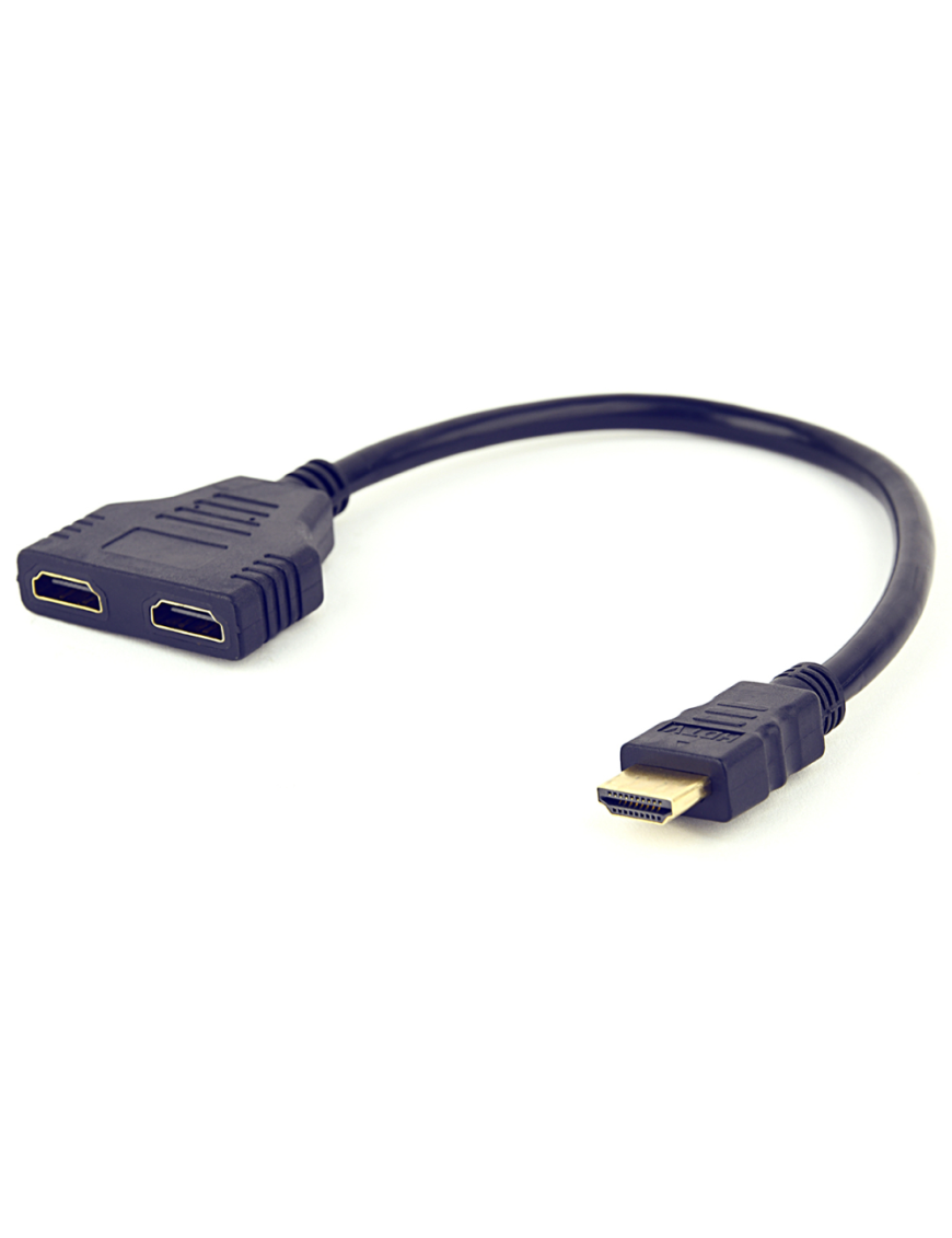 Gembird DSP-2PH4-04 cable HDMI HDMI tipo A (Estándar) 2 x HDMI Type A (Standard) Negro