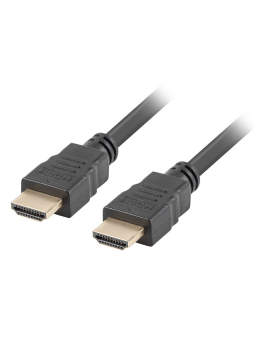 Lanberg CA-HDMI-11CC-0010-BK cable HDMI 1 m HDMI tipo A (Estándar) Negro