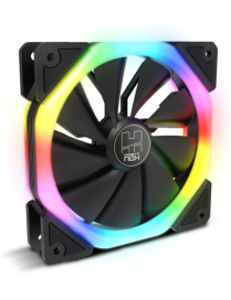 NOX Hummer S-Fan Carcasa del ordenador Ventilador 12 cm Negro