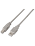 AISENS A101-0002 cable USB USB 2.0 1,8 m USB A USB B Beige