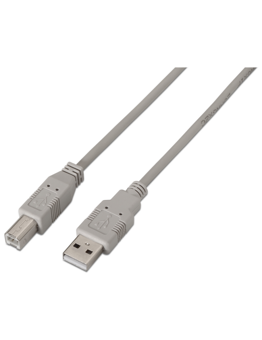 AISENS A101-0004 cable USB USB 2.0 4,5 m USB A USB B Beige