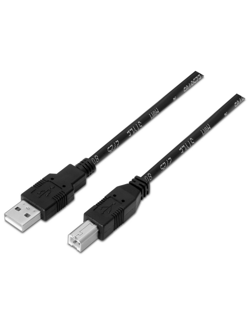 AISENS A101-0008 cable USB USB 2.0 4,5 m USB A USB B Negro