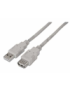 AISENS A101-0013 cable USB USB 2.0 1,8 m USB A Beige