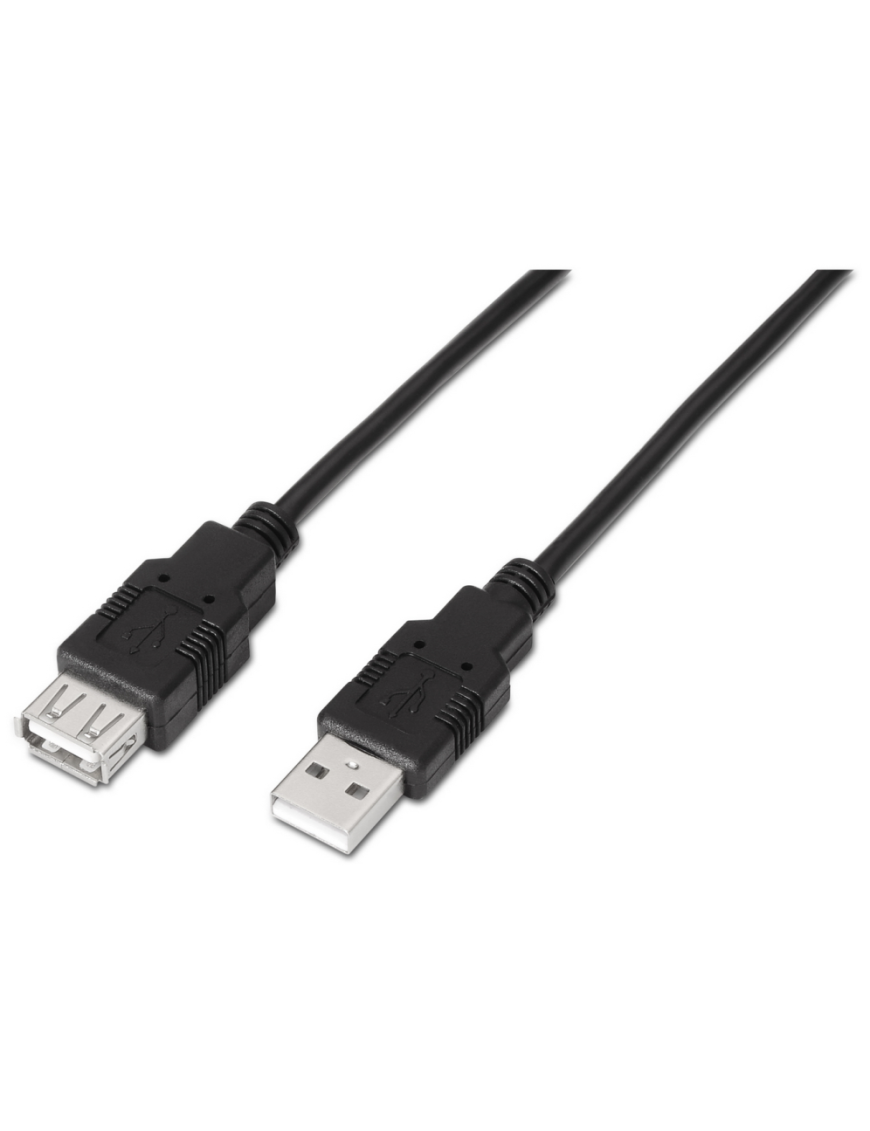 AISENS A101-0016 cable USB USB 2.0 1,8 m USB A Negro