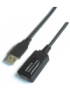 AISENS A101-0018 cable USB USB 2.0 5 m USB A Negro