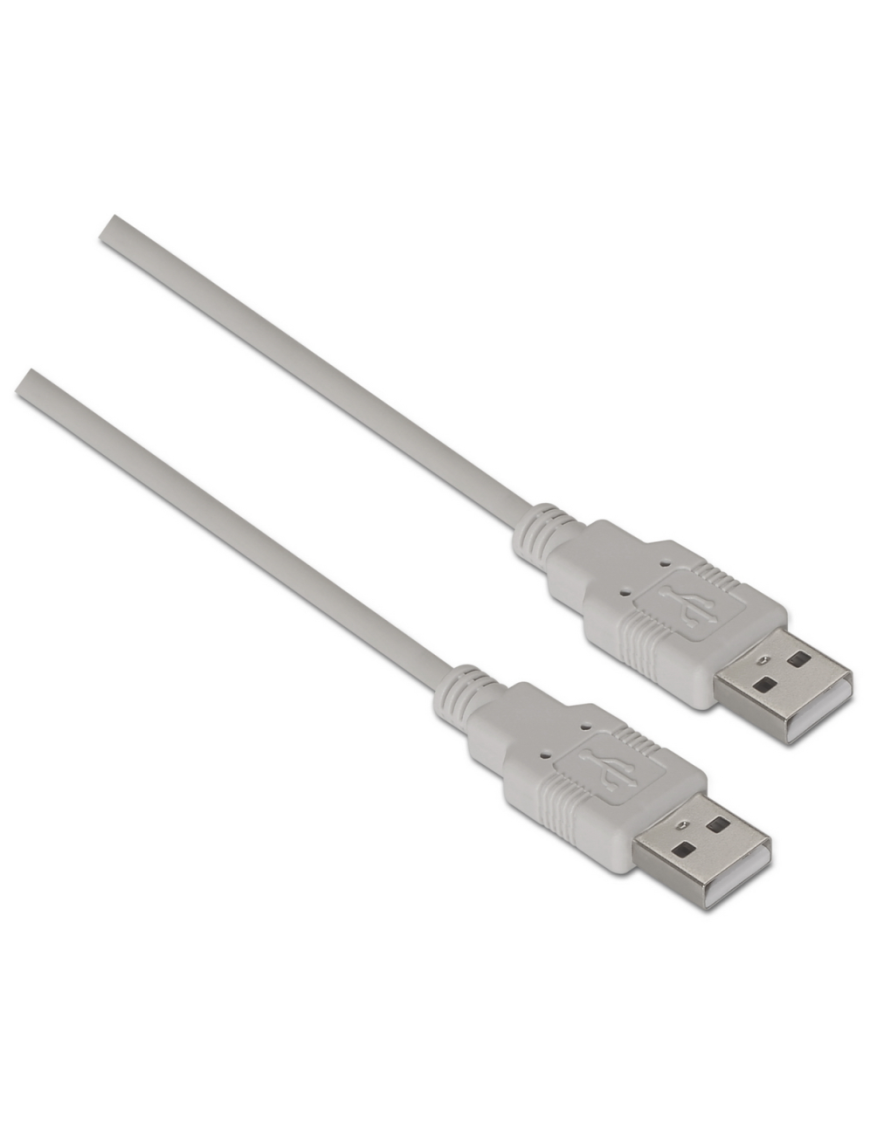 AISENS A101-0021 cable USB USB 2.0 1 m USB A Beige