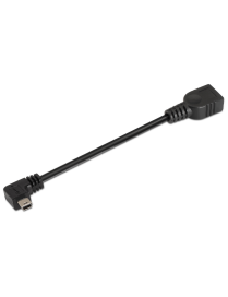 AISENS A101-0034 cable USB USB 2.0 0,15 m Mini-USB B USB A Negro