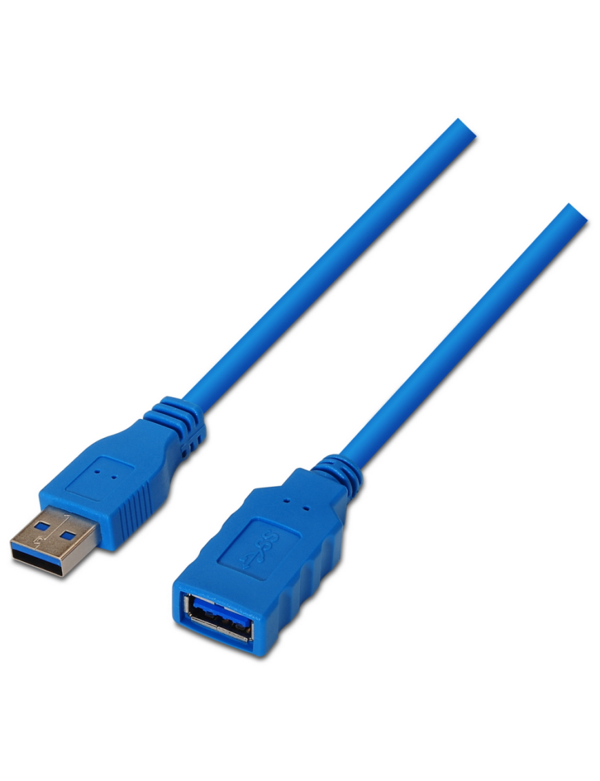 AISENS A105-0045 cable USB USB 3.2 Gen 1 (3.1 Gen 1) 1 m USB A 5 Gbit/s Azul
