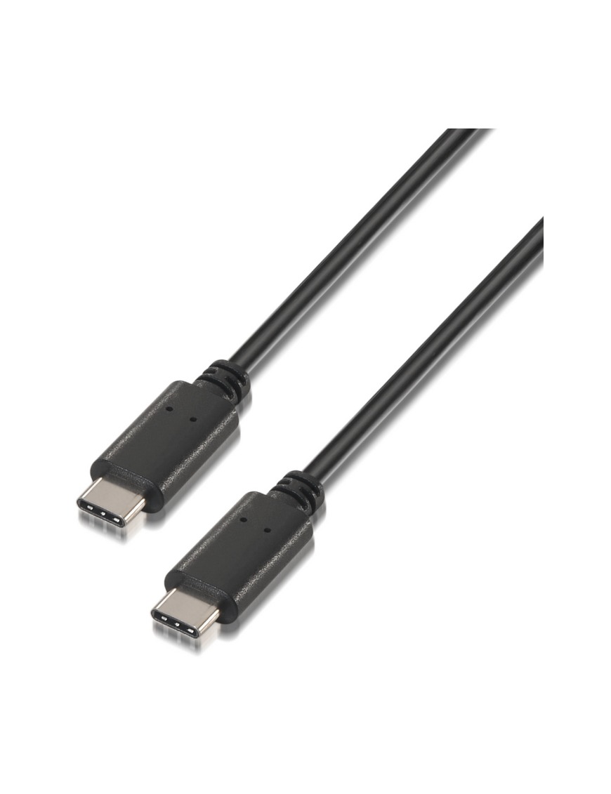 AISENS A107-0056 cable USB USB 2.0 1 m USB C 0,48 Gbit/s Negro
