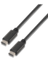 AISENS A107-0056 cable USB USB 2.0 1 m USB C 0,48 Gbit/s Negro