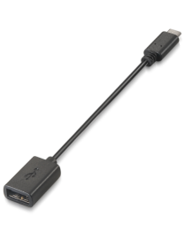 AISENS A107-0059 cable USB USB 2.0 0,15 m USB C USB A Negro
