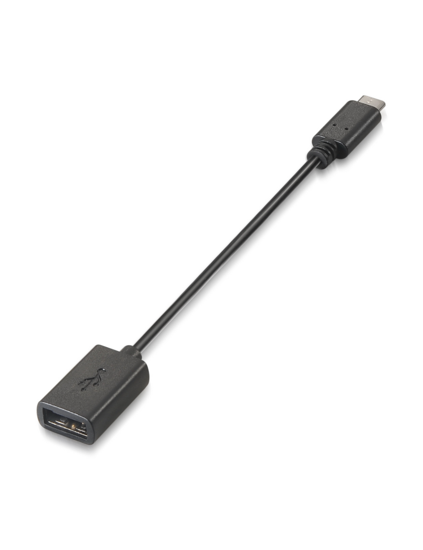 AISENS A107-0059 cable USB USB 2.0 0,15 m USB C USB A Negro
