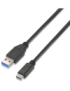 AISENS A107-0060 cable USB USB 3.2 Gen 2 (3.1 Gen 2) 1 m USB A USB C Negro