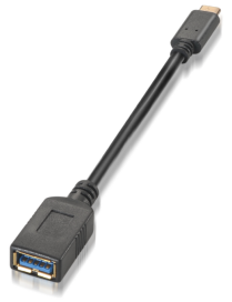 AISENS A107-0062 cable USB USB 3.2 Gen 1 (3.1 Gen 1) 0,15 m USB C USB A Negro