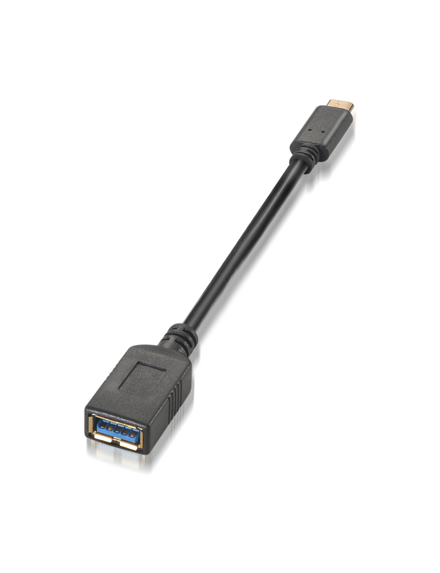 AISENS A107-0062 cable USB USB 3.2 Gen 1 (3.1 Gen 1) 0,15 m USB C USB A Negro
