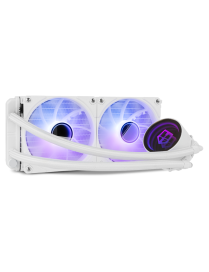 NOX Hummer M-240 ARGB Procesador Sistema de refrigeración líquida todo en uno 12 cm Blanco